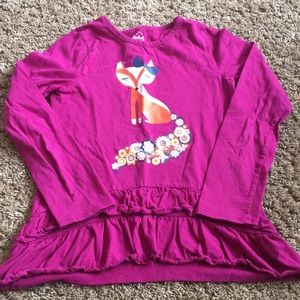 Girls size 8 long sleeve shirt